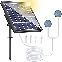 水換えの要らないビオトープ　太陽光パネル付き 水換えの要らないビオトープ 太陽光パネル付き Amazon.co.jp: テ